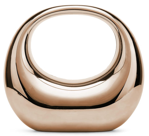 Avilego Acrylic Evening Clutch for Women Crossbody Bag Chic Metal Purses Shiny Round Handbag for Wedding Party 2024