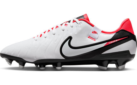 Nike Men's Soccer Low, White Black Bright Crimson, 5.5