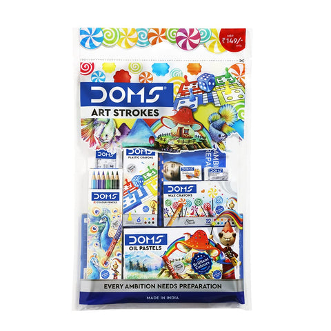 DOMS Gifting Range for Kids Art Strokes Kit