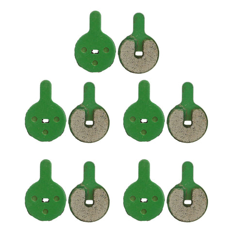 5 Pair Brake Pads, Disc Brake Pads for Kugoo Pro Electric Scooter for BOLI BB8 NOVELA YINXING BOLIDS Kick Scooter Hydraulic Disc Copper Semi Metal Braking Replacement