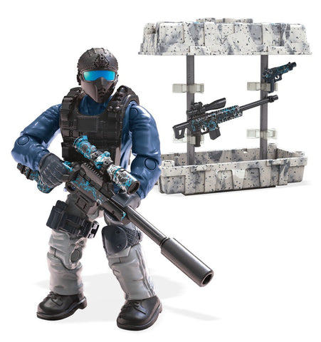 Mega Construx Call of Duty Care Package Blue Building Set