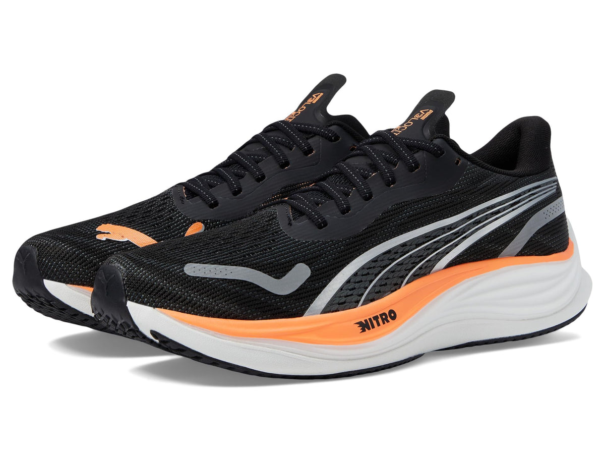PUMA Velocity Nitro 3 Puma Black/Puma Silver/Neon Citrus 11.5 D (M)