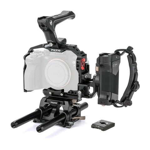 TILTA TA-T30-B-B-2 Camera Cage a7 IV Pro Kit for Sony A7M4 A7 IV Alpha A1 A9 II Alpha 7 IV Cage (Black)