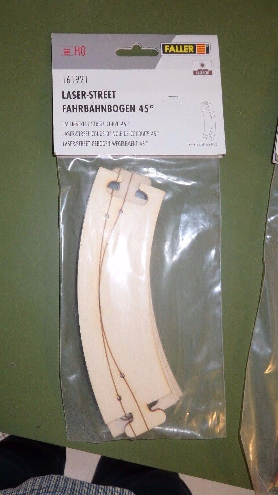 Faller 161921 Laser-St Curve R218 4/Car System