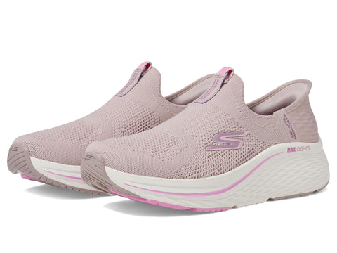 Skechers Women's Max Cushioning Elite 2.0 Eternal Hands Free Slip-ins Sneaker, Mauve, 8
