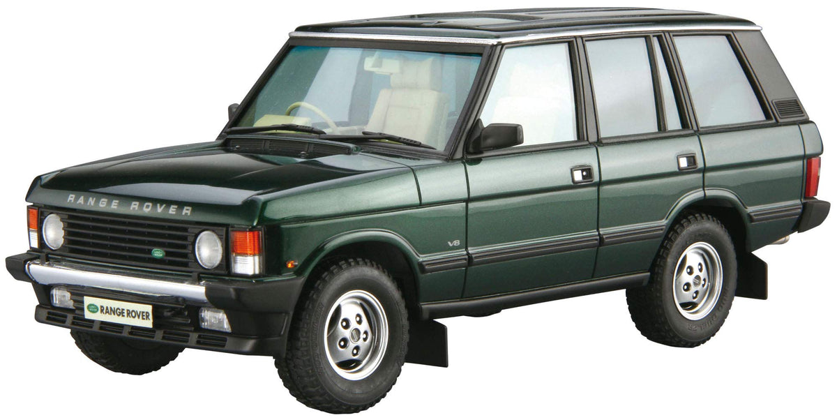 Aoshima Landrover LH36D Rangerover Classic â€™92 1:24 Scale Model Kit