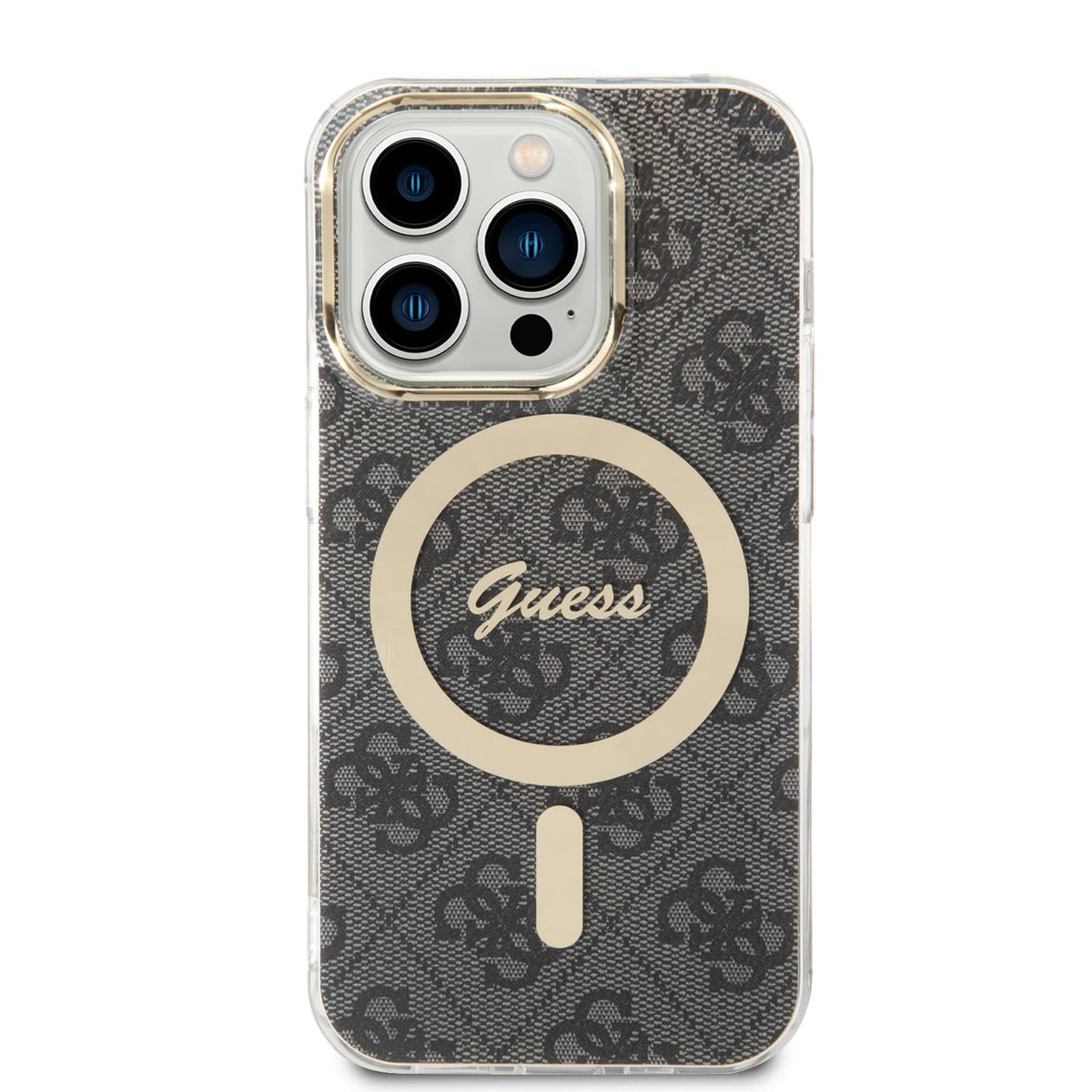 CG Mobile Guess Magsafe IML 4G Hard Case for iPhone 15 Pro - Black