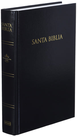 Biblia Reina Valera 1960 para Regalos y Premios, tapa dura, negro | RVR 1960 Gift and Award Holy Bible, Hardcover, Black (Spanish
