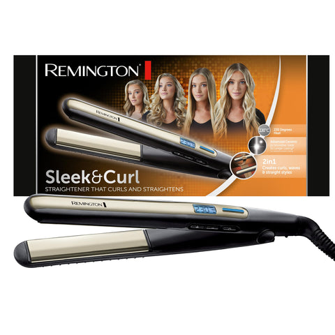 REMINGTON S6500 PIASTRA STRETTA CERAMICA 230C RISC.ULTRARAPIDO+DVD