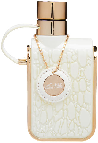 ARMAF Tag Her 4-Piece Set for Women, (3.4 Oz Eau De Parfum + 3.4 Oz Body Lotion + 1.7 Oz Body Spray + 8.4 Oz Body Mist)