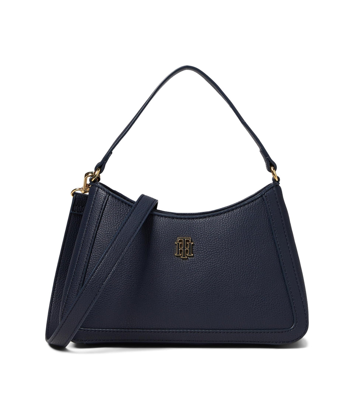 Tommy Hilfiger Womens Tamara II Hobo Crossbody Tommy Navy Small