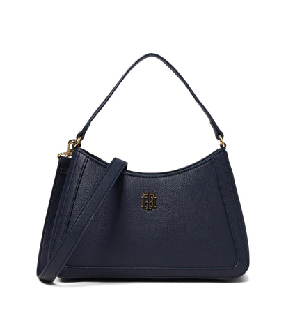 Tommy Hilfiger Womens Tamara II Hobo Crossbody Tommy Navy Small