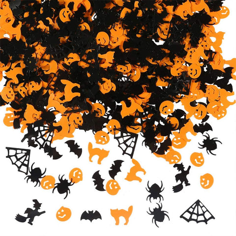 1 Pack Halloween Confetti Halloween Party Supplies Spider Web Confetti Table Throwing Confetti Dining Table Decor Halloween Decor Dining Room Decor for Table Confetti for Tables