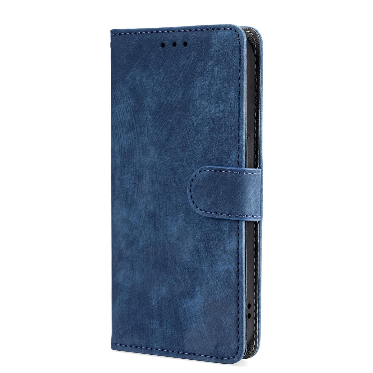 TEYYOS Flip Cover for OnePlus 12R Case, PU Leather Wallet?3 Card Slots 1 Money Pocket??Magnetic Closure??Stand Kickstand? Folio Phone Case - Blue