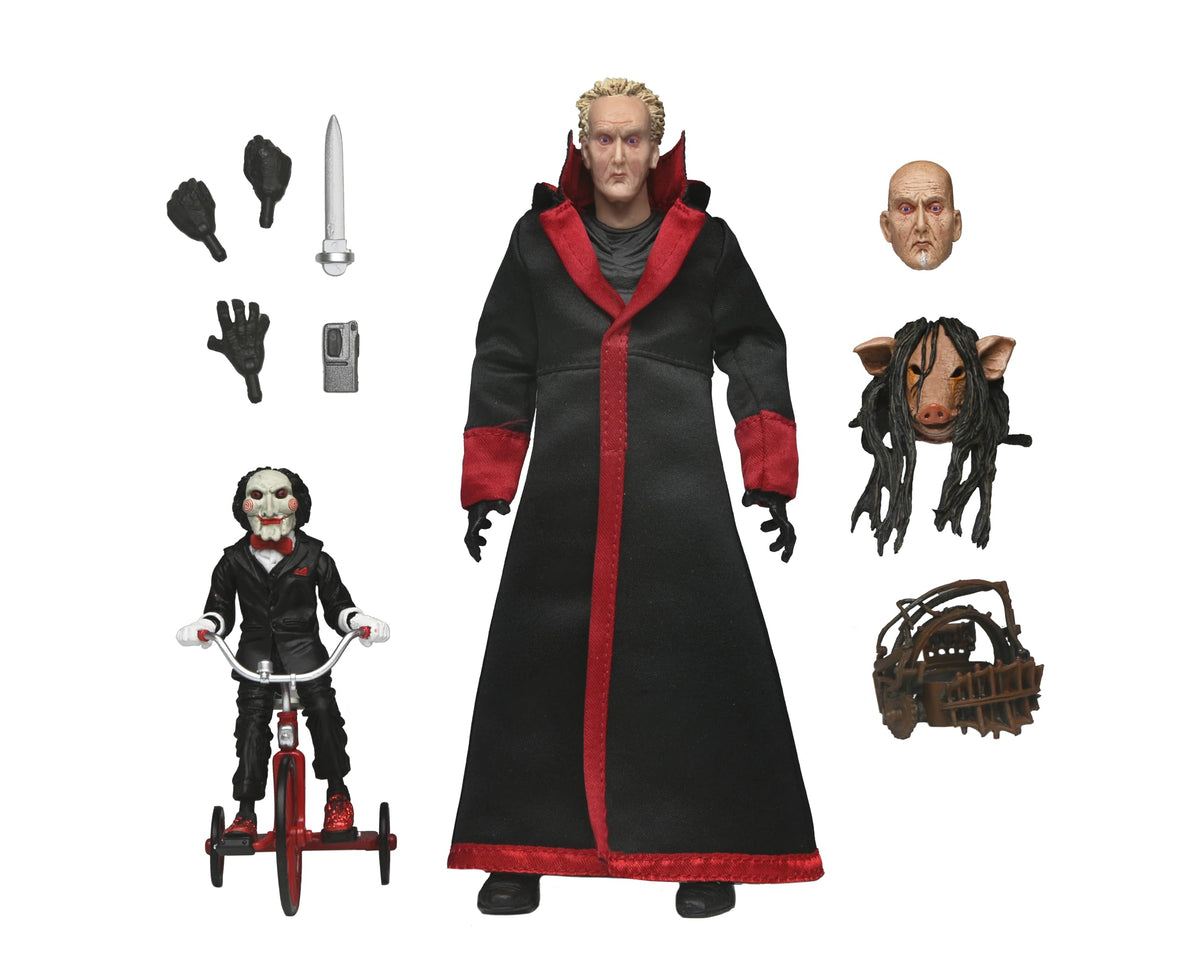 NECA Collectible Saw (Franchise) Ultimate 7â€ Scale Action Figure - Jigsaw Killer (Black Robe)