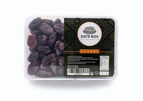 Khudri Dates 800g by date Box (Latest Harvest)