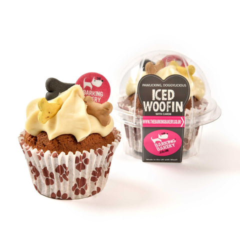 DOG BIRTHDAY CAKE Dog Food | Dog Biscuits Dog Treats Puppy Treats. Dog Training Treats Puppy Training Treats. Bakery Fresh Dog Treat. Vanilla Woofin With Frosting Dog Birthday Present (Vanilla)
