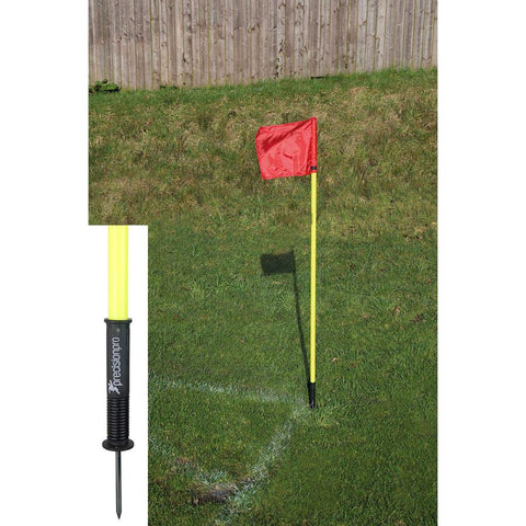 Precision 4 x Training Sprung Corner Posts - Yellow With 4 Red Flags rrpÃƒÆ’Ã†â€™Ãƒâ€ Ã¢â‚¬â„¢ÃƒÆ’Ã‚Â¢ÃƒÂ¢Ã¢â‚¬Å¡Ã‚Â¬Ãƒâ€¦Ã‚Â¡ÃƒÆ’Ã†â€™ÃƒÂ¢Ã¢â€šÂ¬Ã…Â¡ÃƒÆ’Ã¢â‚¬Å¡Ãƒâ€šÃ‚Â£35, Multi-coloured, One Size, 9506999000