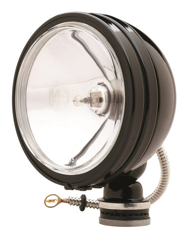 KC HiLiTES 1238 Daylighter Black 100w Single Spot Beam Light with Cover