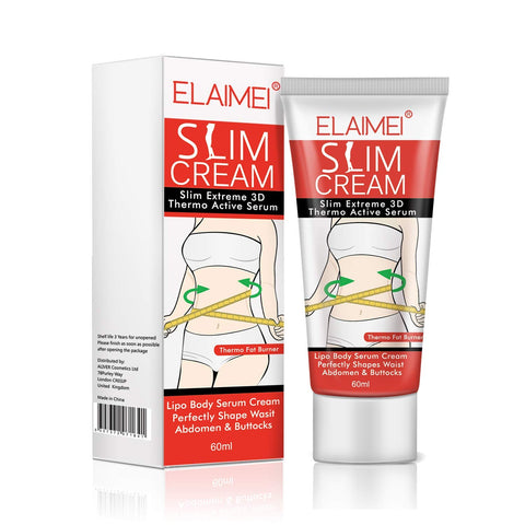 Slim Cream, (2 pack) Slim Extreme Cellulite Slimming & Firming Cream Body Fat Burning Massage Gel Weight Losing Hot Serum Treatment for Shaping Waist, Abdomen and Buttocks