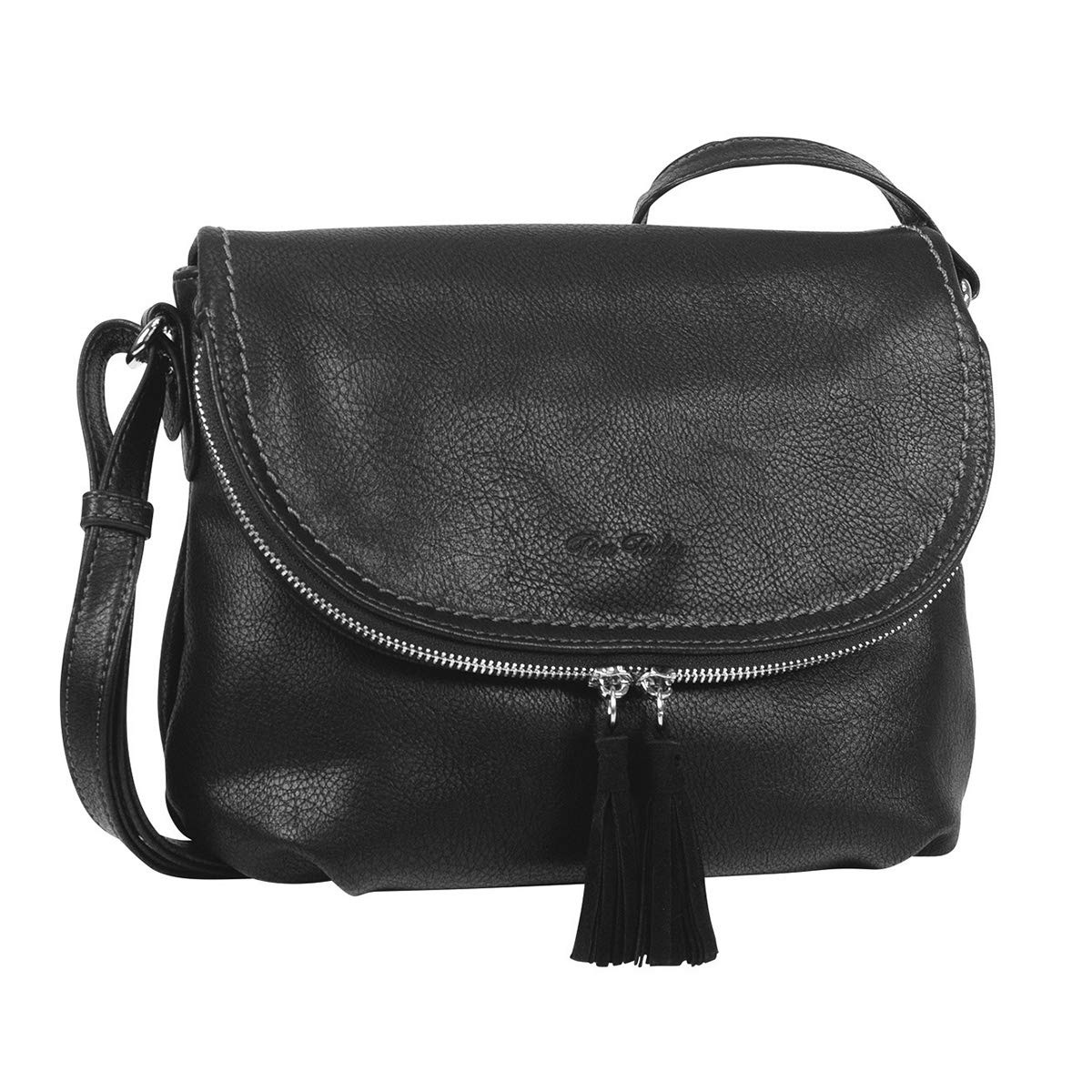 TOM TAILOR Shoulder Bag, Black