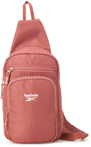 Reebok Women's Crossbody Bag - Sling Purse Shoulder Bag with Adjustable Strap - Mini Crossbody Bag for Women, Withered Rose