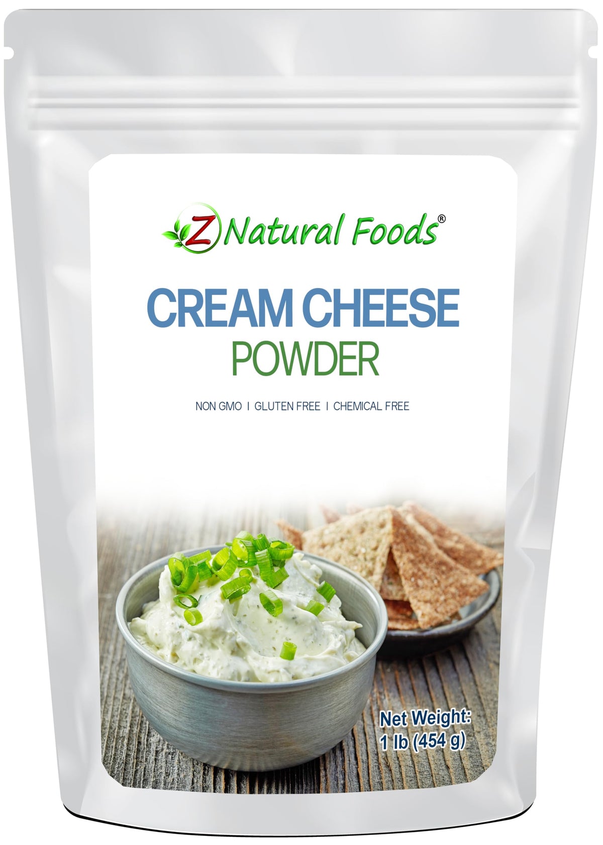 Z Natural Foods Cream Cheese Powder, Instant Shelf Stable Cream Cheese, Made in USA, 1 lbs