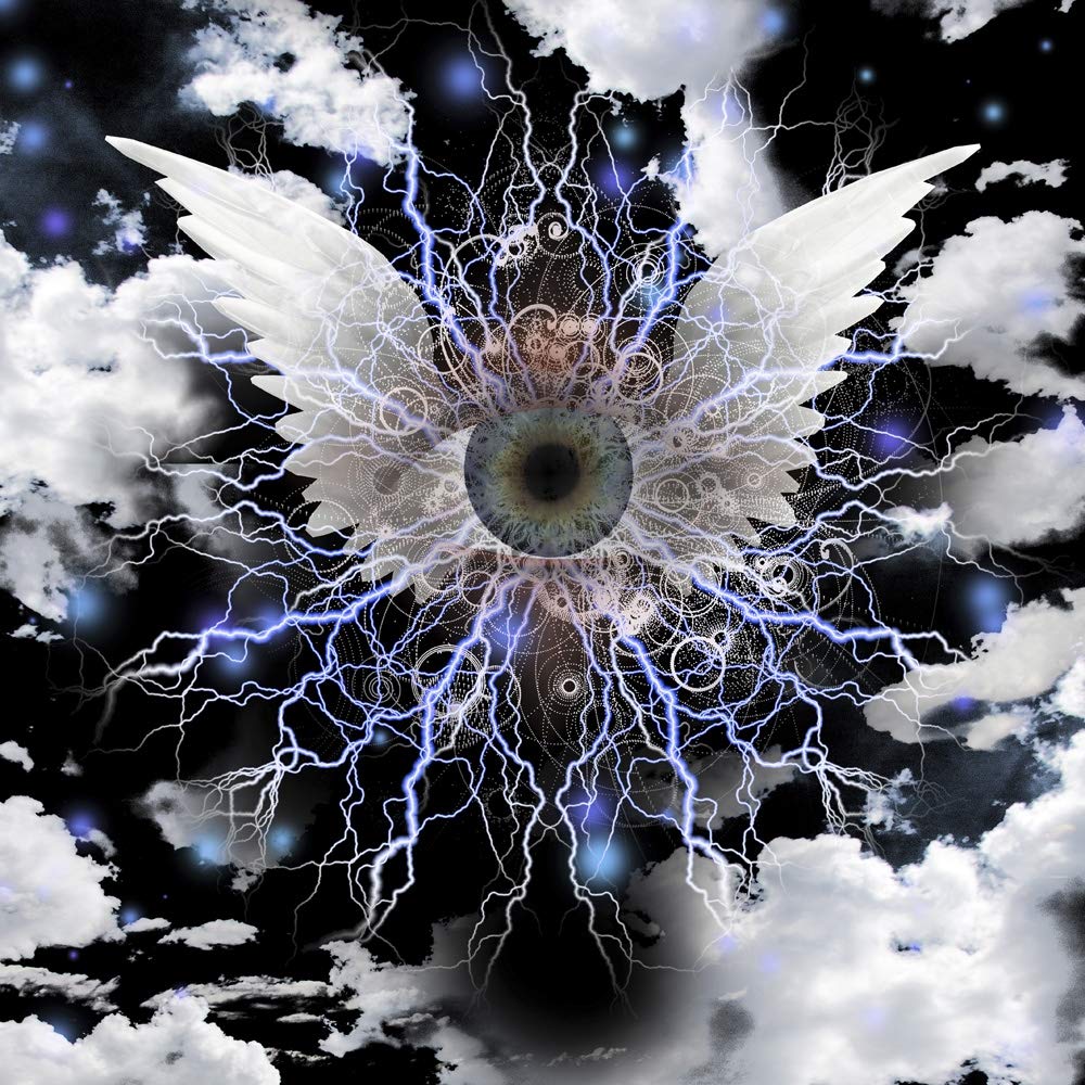 Posterazzi PSTRFF200640SLARGE Winged Eye of God Photo Print, 24 x 36, Multi