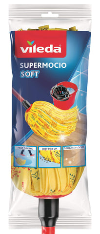 Vileda Supermocio Soft Mop with Handle