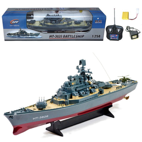 RC Ht Radio Control Rc Battle Warship Boat Cruiser Destroyer, 23-Inch
