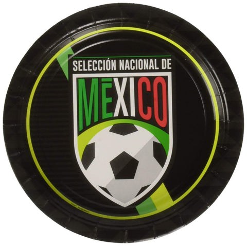 SelecciÃƒÆ’Ã†â€™Ãƒâ€šÃ‚Â³n Nacional De MÃƒÆ’Ã†â€™Ãƒâ€šÃ‚Â©xico Soccer 7" Round, Party Plates