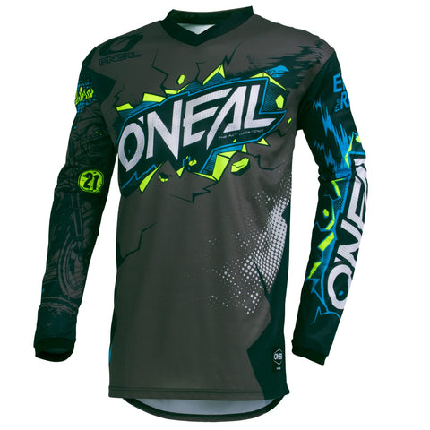 Oneal E001-262 Element Youth Jersey, XL Size, Grey