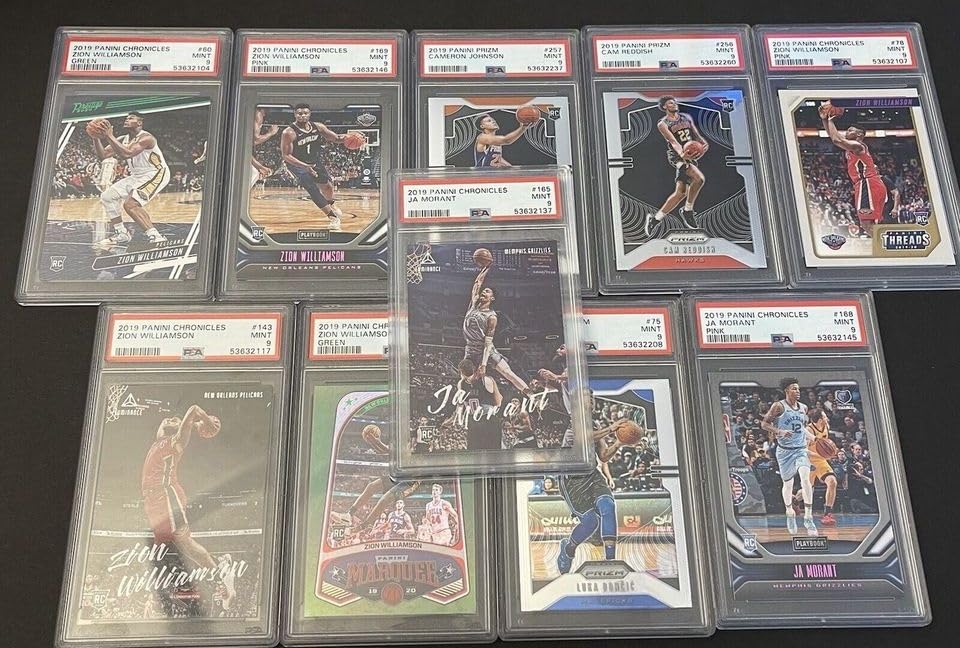 Graded Card Guaranteed - Basketball Hot Pack - 10 Cards - 5 Rookies - 1 Graded Card
