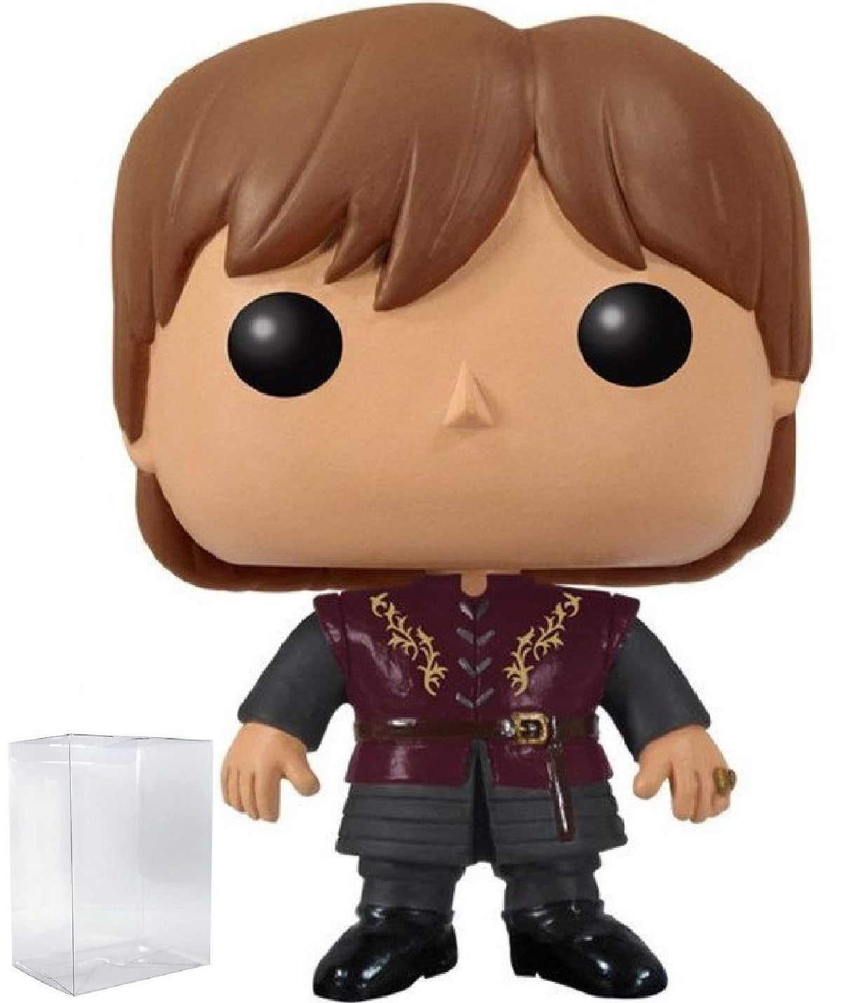 Funko Pop! Game of Thrones: GOT - Tyrion Lannister #01 Vinyl Figure (Includes Compatible Pop Box Protector Case)