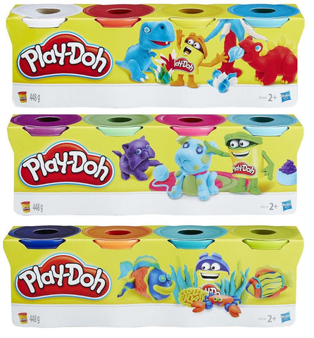 Play-Doh Colour Classic Tubs 3 X 4 Pack - 12