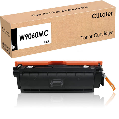 CULater Remanufactured Toner Cartridge Replacement for W9060 W9060MC Black Toner Cartridges for HP Managed E55040DW E57540dn E57540C Printer (Black, 1 Pack)