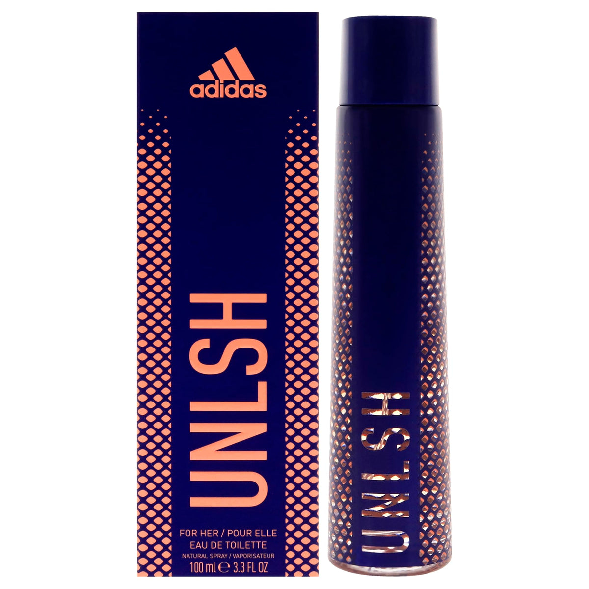 Adidas Sport, Unleash, Eau de Toilette for Women - Fruity, Floral Fragrance - A blend of Mango, Mandarin, & Peony - Perfect for Everyday - 3.3 Fl Oz