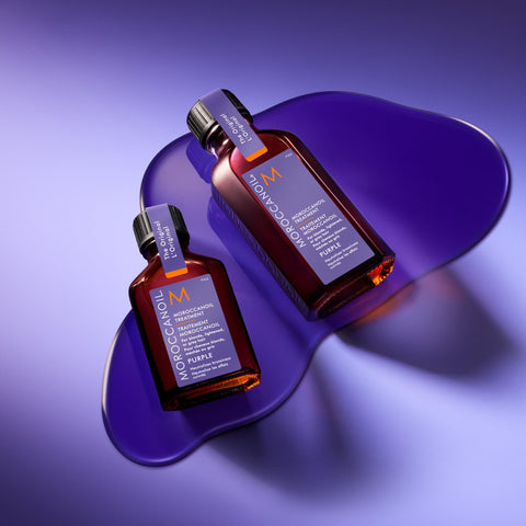 Moroccanoil Treatment Purple Hair Oil for Blonde Hair, 0.85 Fl. Oz.
