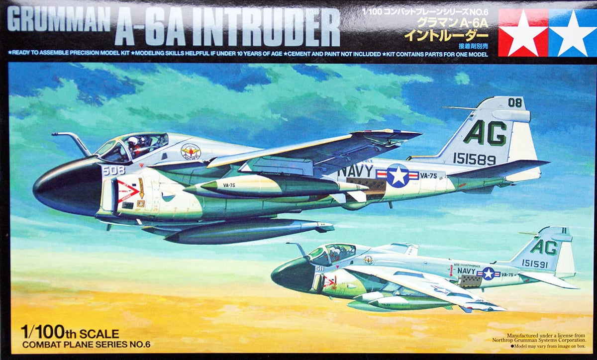 Tamiya 1/100 Grumman A-6A Intruder