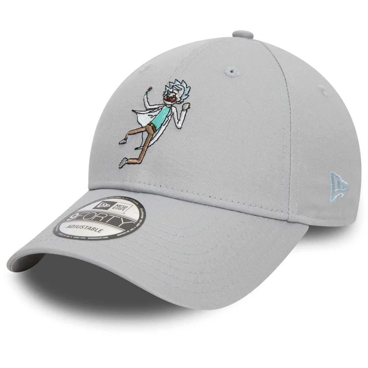 New Era 9Forty Strapback Cap - Rick and Morty Grey