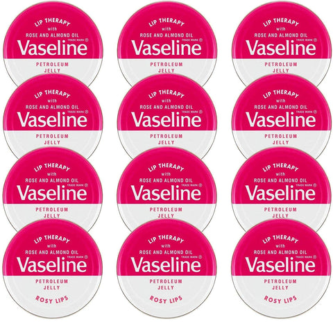 Vaseline Lip Balm 20g/0.705oz (12x20g/0.705, Rosy Lips)