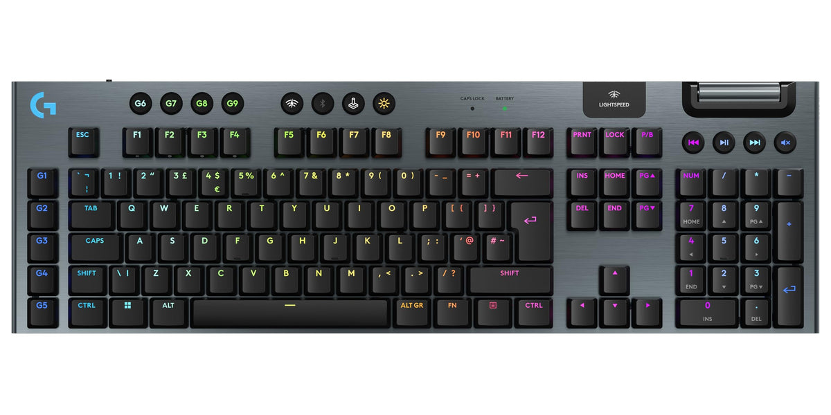 Logitech G G915 X LIGHTSPEED low-profile gaming keyboard - DEU QWERTZ-Layout
