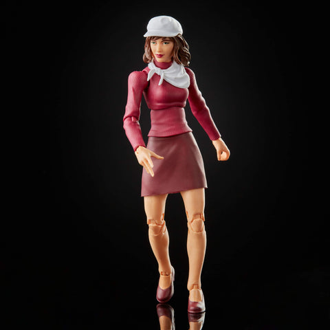 Marvel Hasbro Legends Series X-Men 6-inch Collectible Moira MacTaggert Action Figure Toy, Premium Design and 5 Accessories, Ages 4 and Up, White