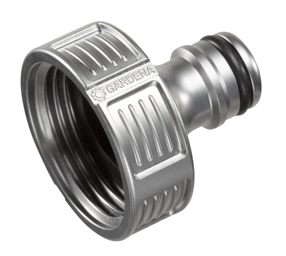 Gardena Premium Tap Connector, 33.3 mm (G 1 inch): Adapter for taps, Frost/UV-Resistant, Packaged (18242-20)