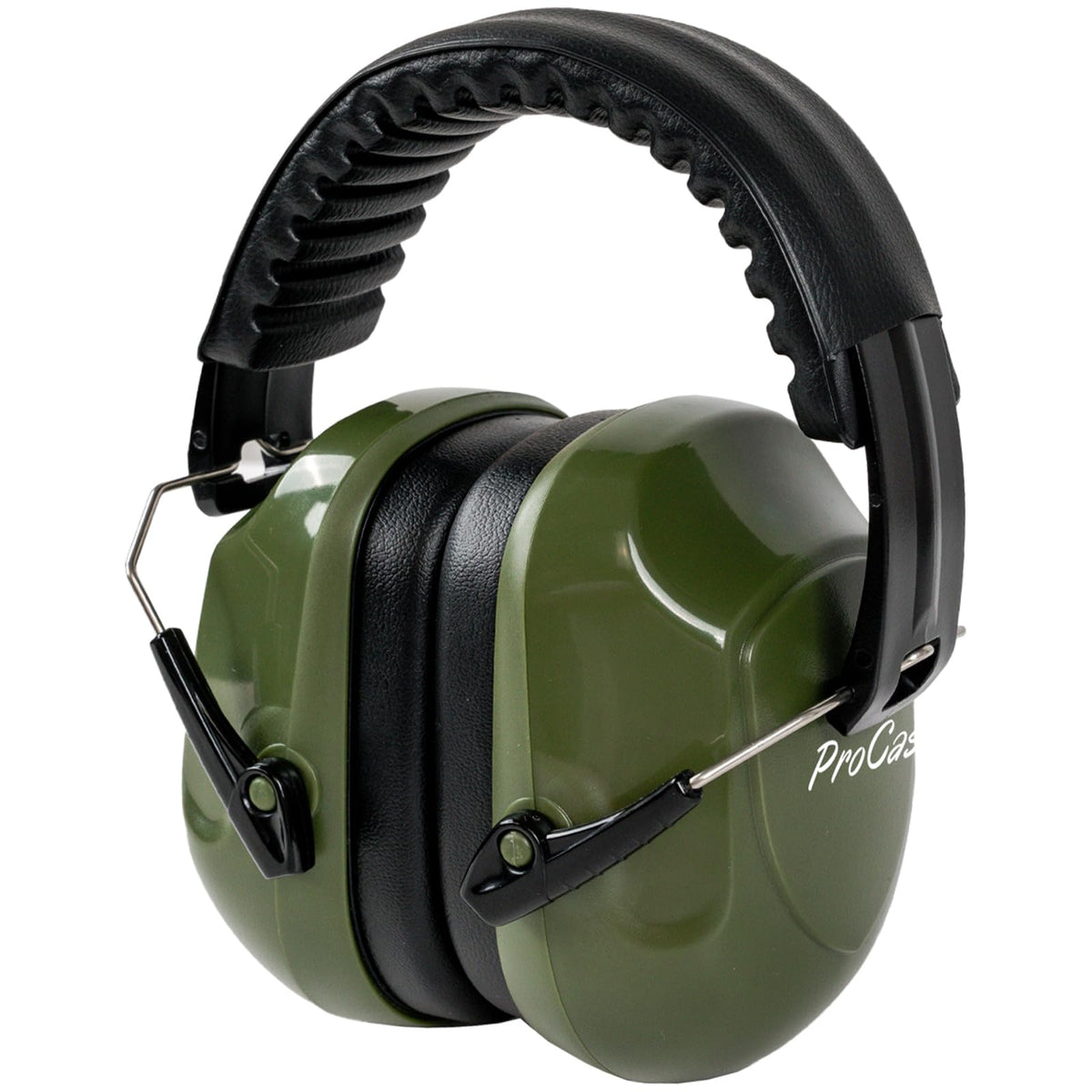 ProCase Noise Reduction Ear Muffs, SNR 34dB Noise Cancelling Headphones for Adults Kids Autism, Adjustable Sound Proof Ear Protection for Shooting Mowing Construction -Armygreen