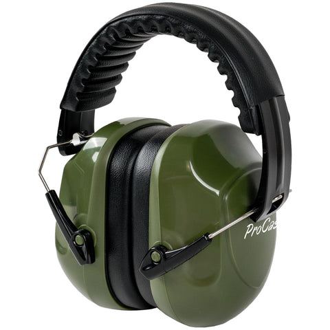 ProCase Noise Reduction Ear Muffs, SNR 34dB Noise Cancelling Headphones for Adults Kids Autism, Adjustable Sound Proof Ear Protection for Shooting Mowing Construction -Armygreen