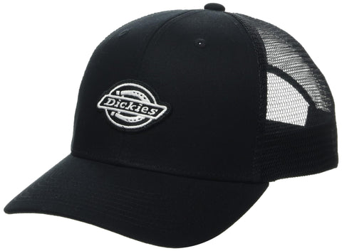 Dickies Men's Low Pro Logo Trucker Hat Black