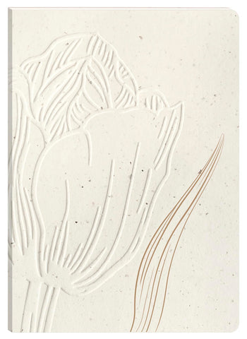 Clairefontaine 813067C Tulip Paper Notebook with Flexible Cover DIN A6 10.5 x 14.8 cm 64 Sheets Blank Pack of 1