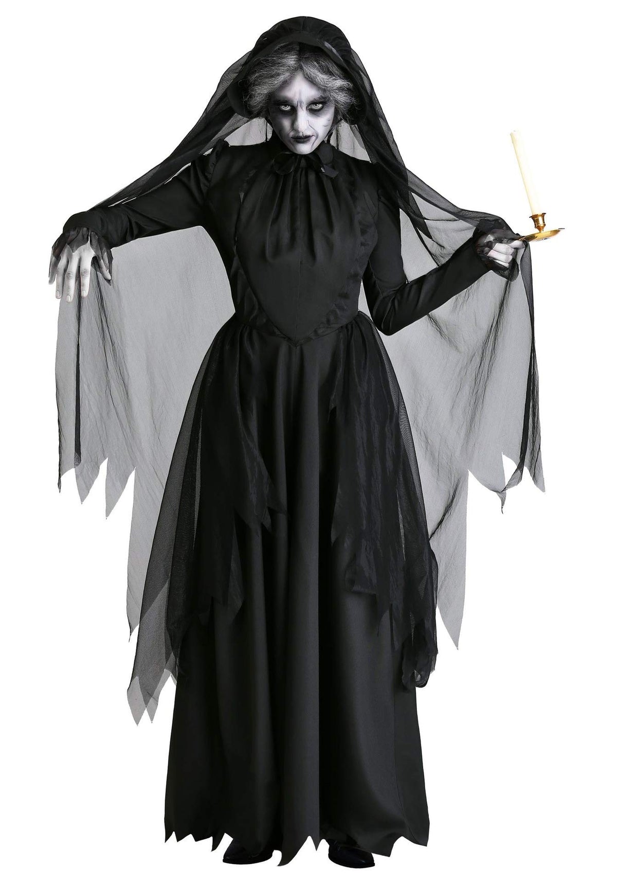 Halloween Women Costumes Black Bat Fallen Angel Devil Vampire Witch Dress Adult Cosplay Accessories (style-10, M)