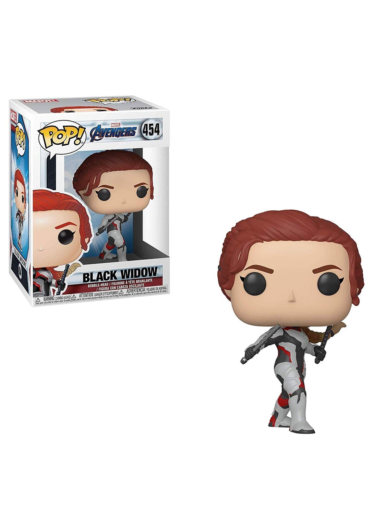 Funko POP!: Avengers Endgame: Black Widow, Multi - Collectible Vinyl Figure - Gift Idea - Official Merchandise - for Kids & Adults - Movies Fans - Model Figure for Collectors and Display